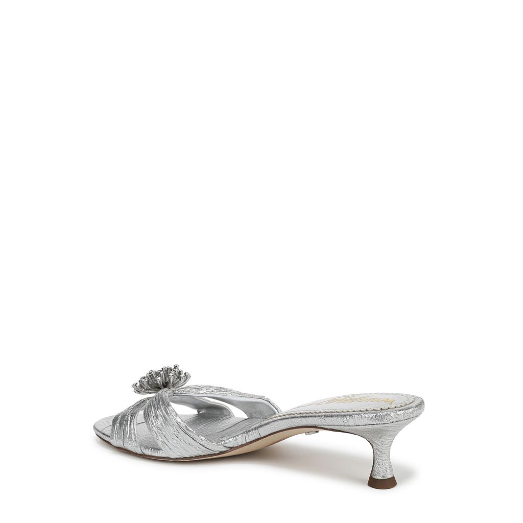 Cindie Kitten Heel Mule