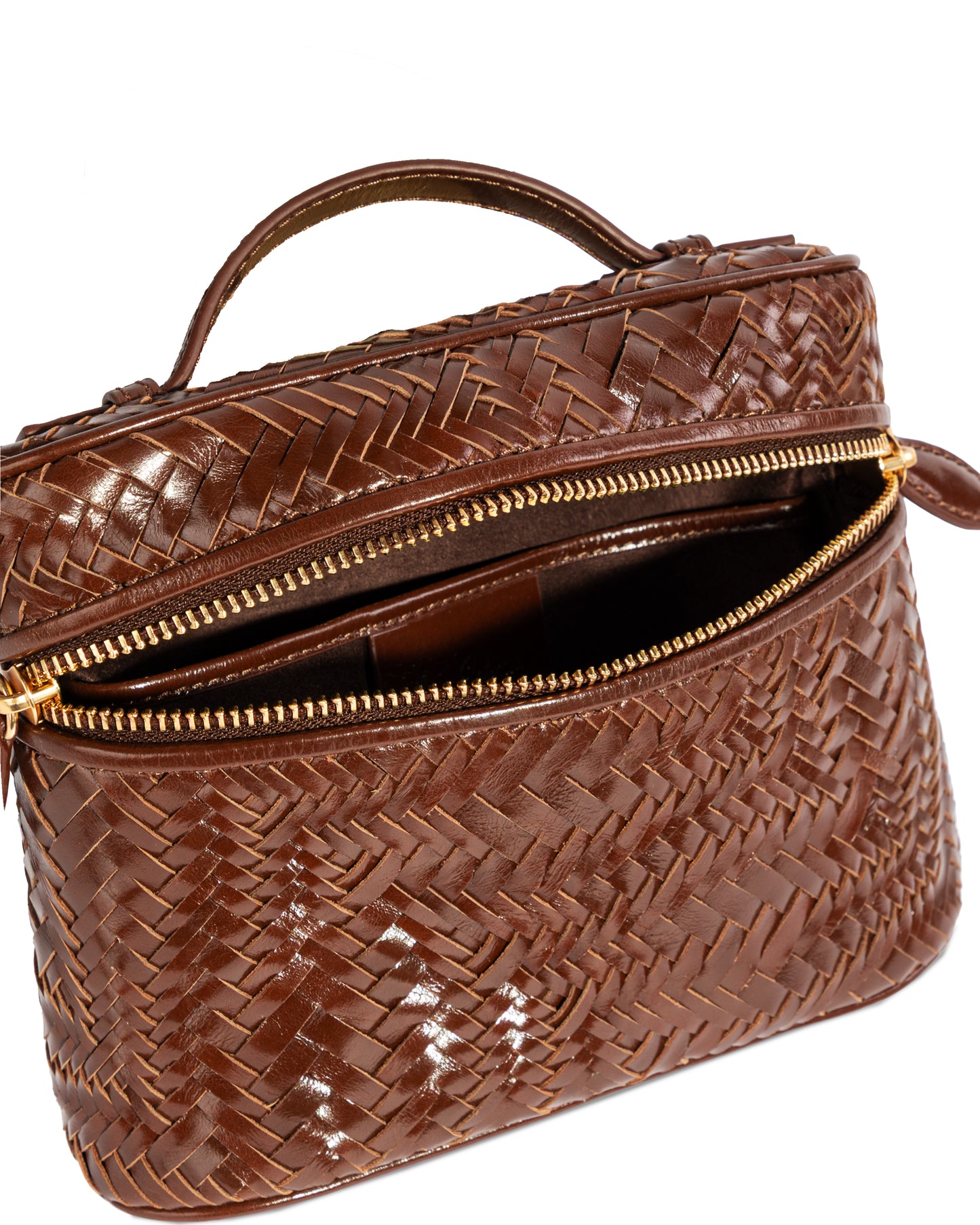 Charli Woven Top Handle Crossbody