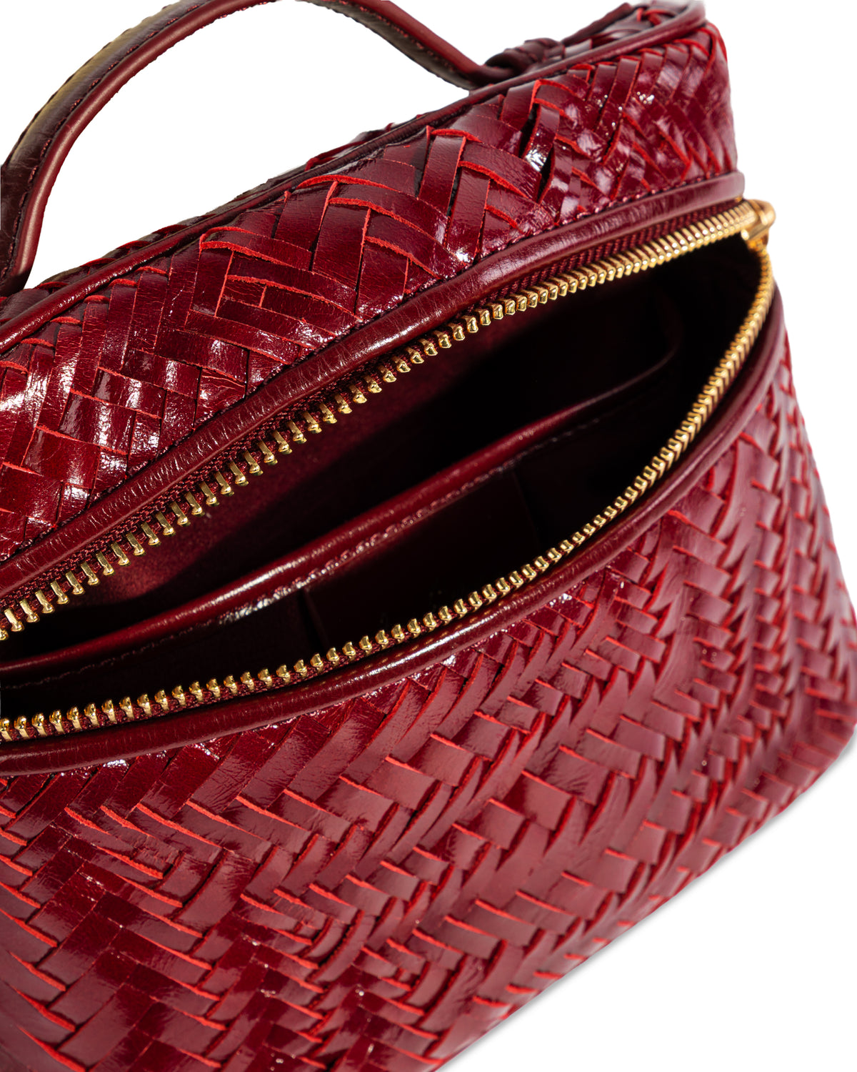 Charli Woven Top Handle Crossbody