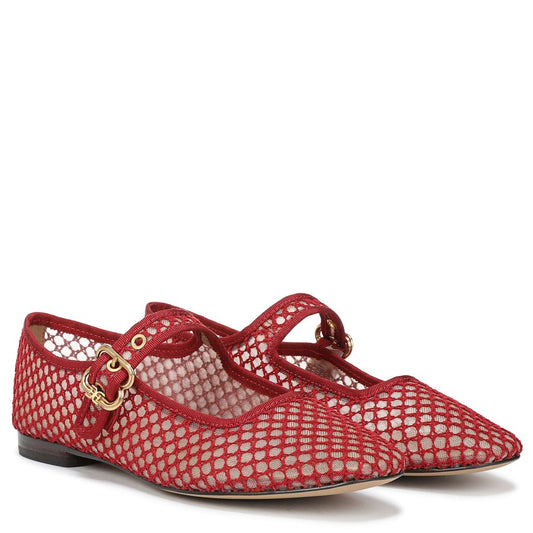 Michaela Mesh Mary Jane Flat
