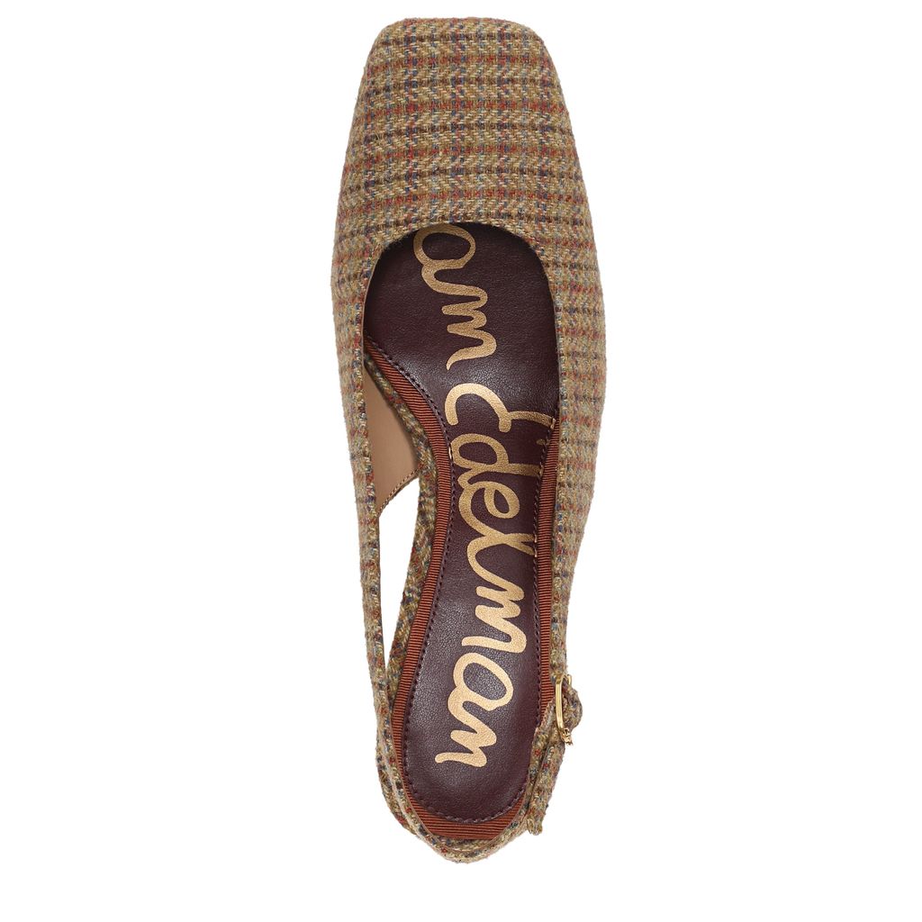 Lucille Block Heel Slingback