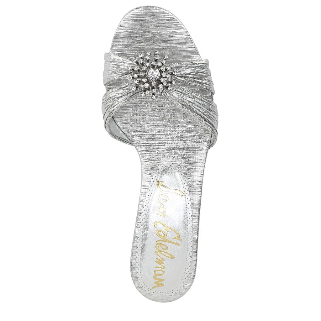 Cindie Kitten Heel Mule