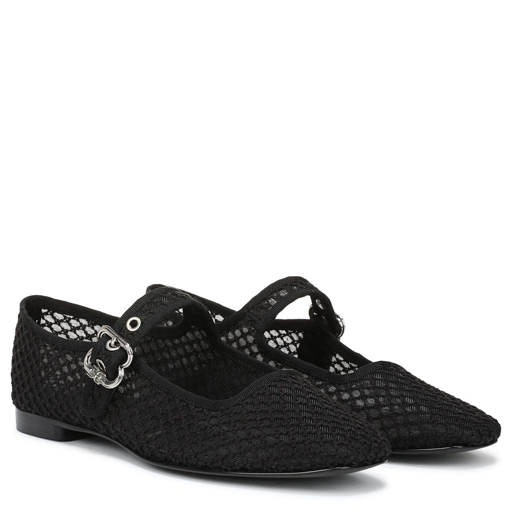 Michaela Mesh Mary Jane Flat
