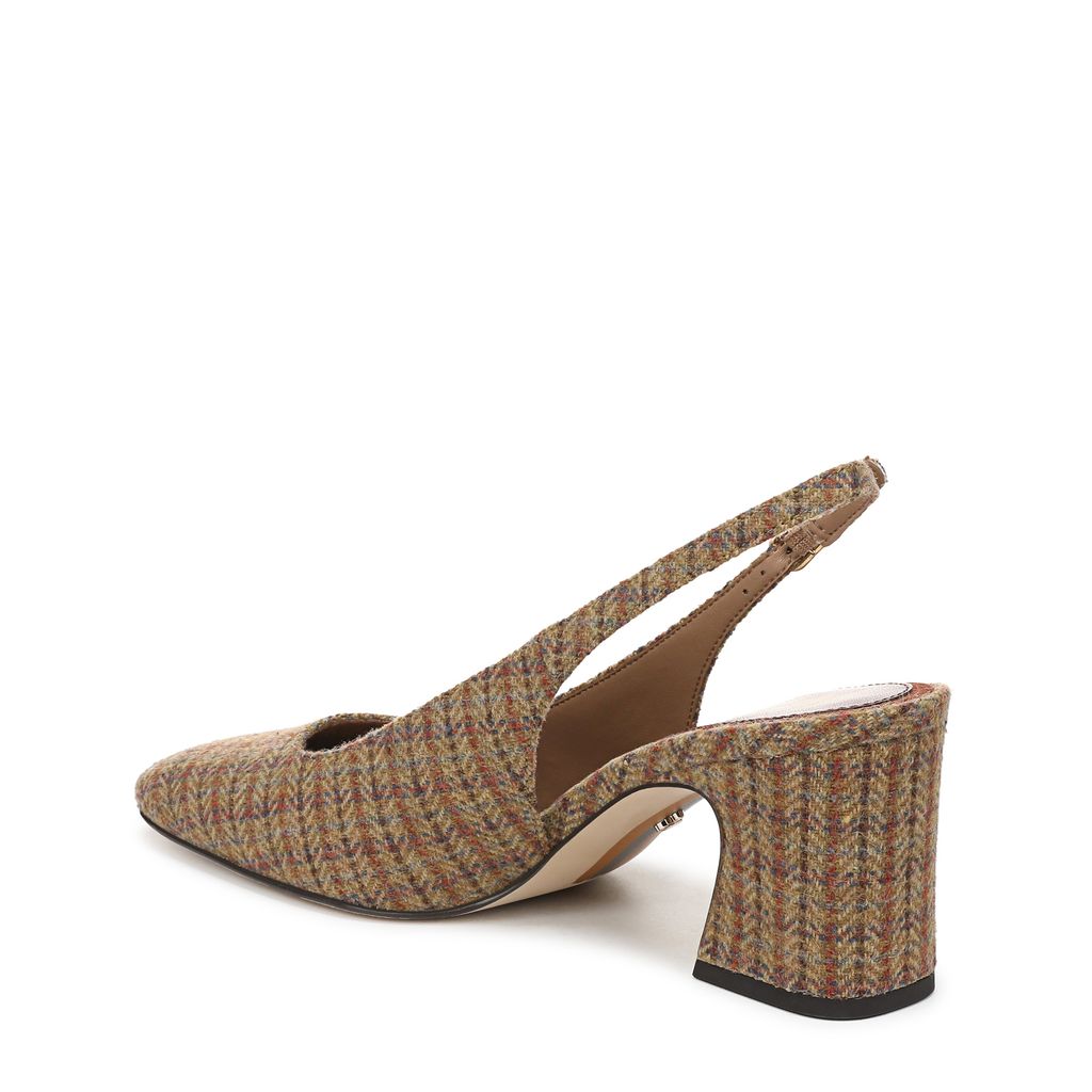 Lucille Block Heel Slingback