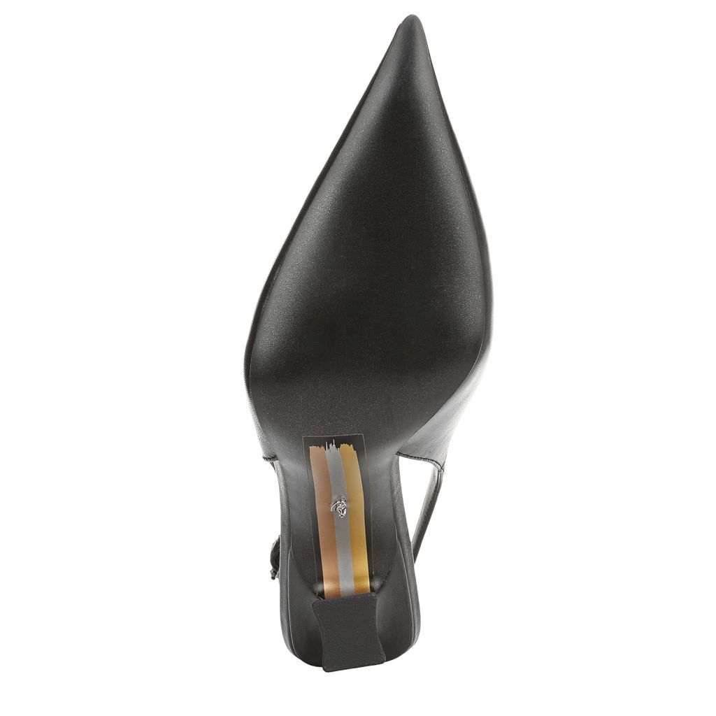 حذاء أوديت بكعب عالي مفتوح من الخلف