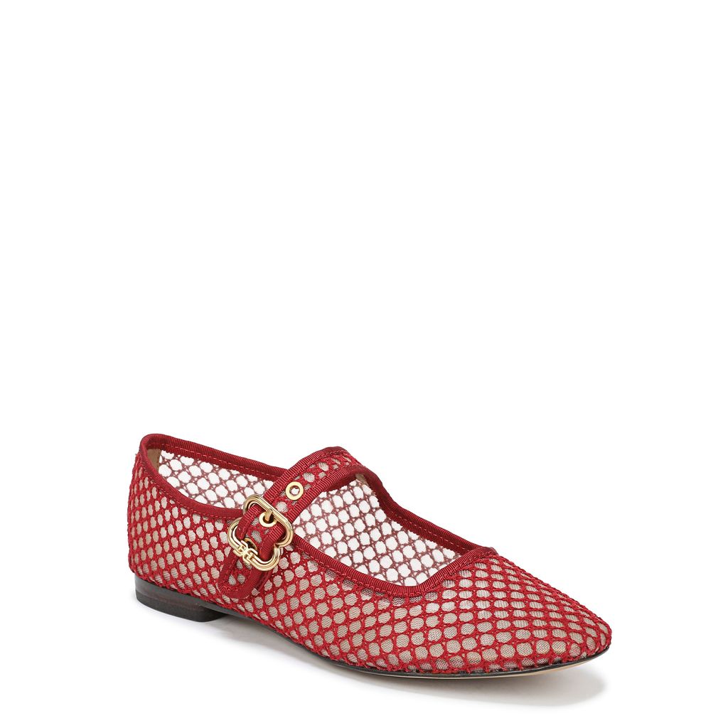 Michaela Mesh Mary Jane Flat