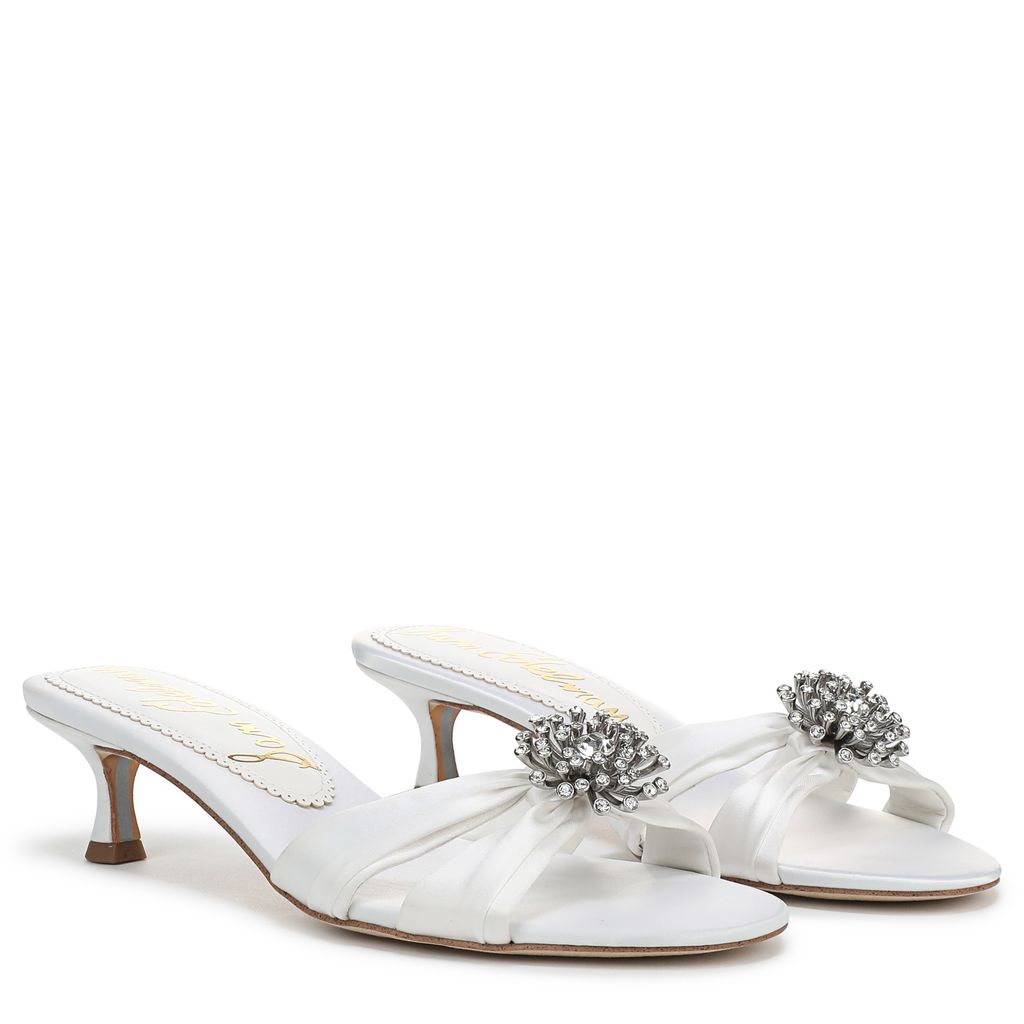 Cindie Kitten Heel Mule