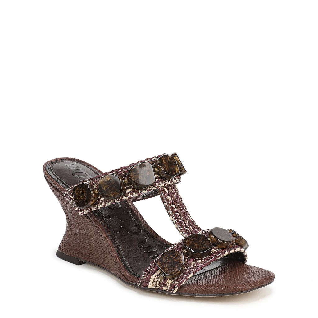Dante T-Strap Wedge Sandal