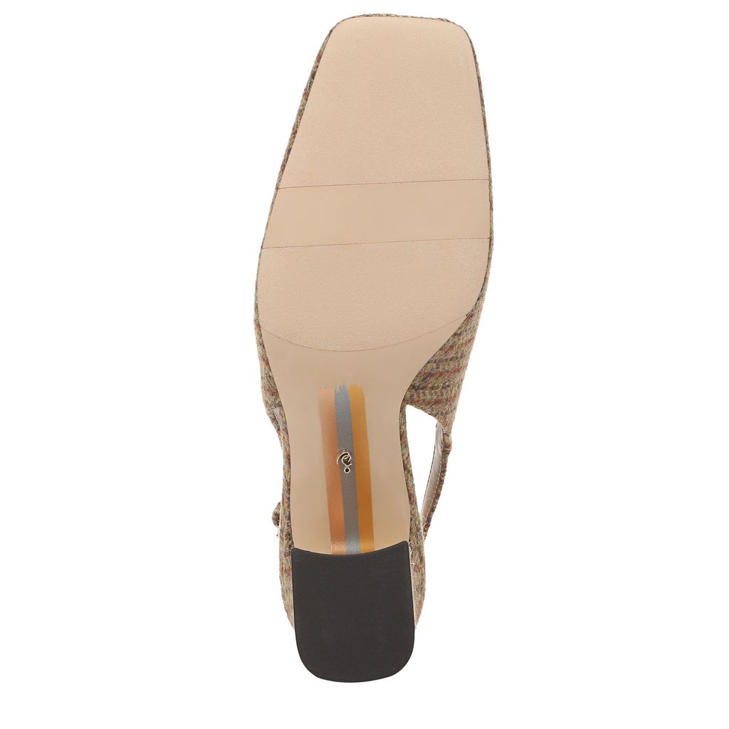 Lucille Block Heel Slingback